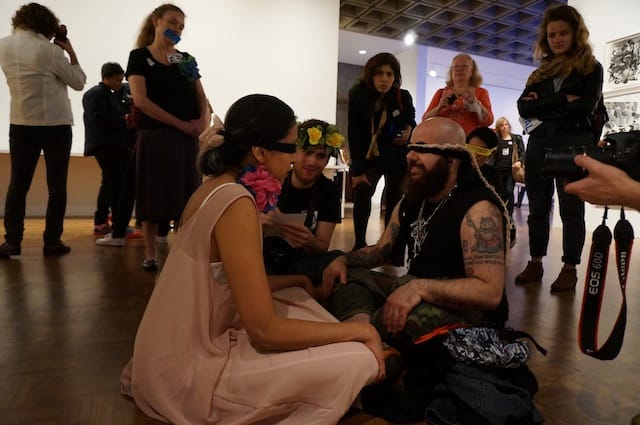 Asha Man leading a free-association exercise