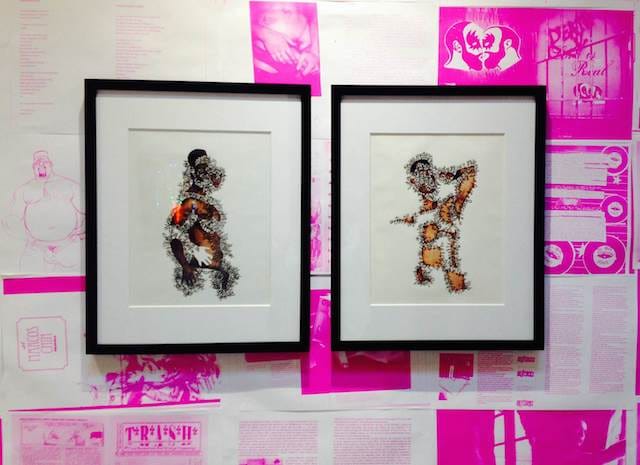 Enrique Castrejon, "2 Untitled Works"