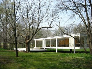 Farnsworth House (photograph by andrewzahn, via Flickr)