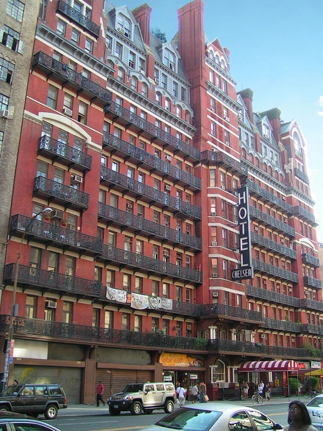 The Hotel Chelsea (photo by George Rypysc III, via Flickr)