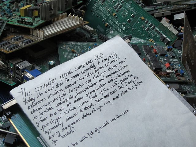 Hiroshi Sugimoto: “Aujourd’hui le monde est mort [Lost Human Genetic Archive]”