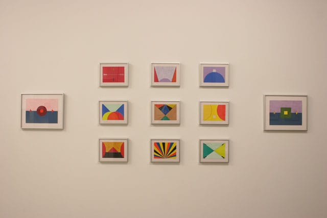 Installation view, 'Gabriel Hurier: Directions' at Sardine