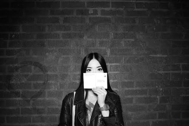 Jenny Lam's selfie. Photo courtesy of Fotio, a roving photo booth.