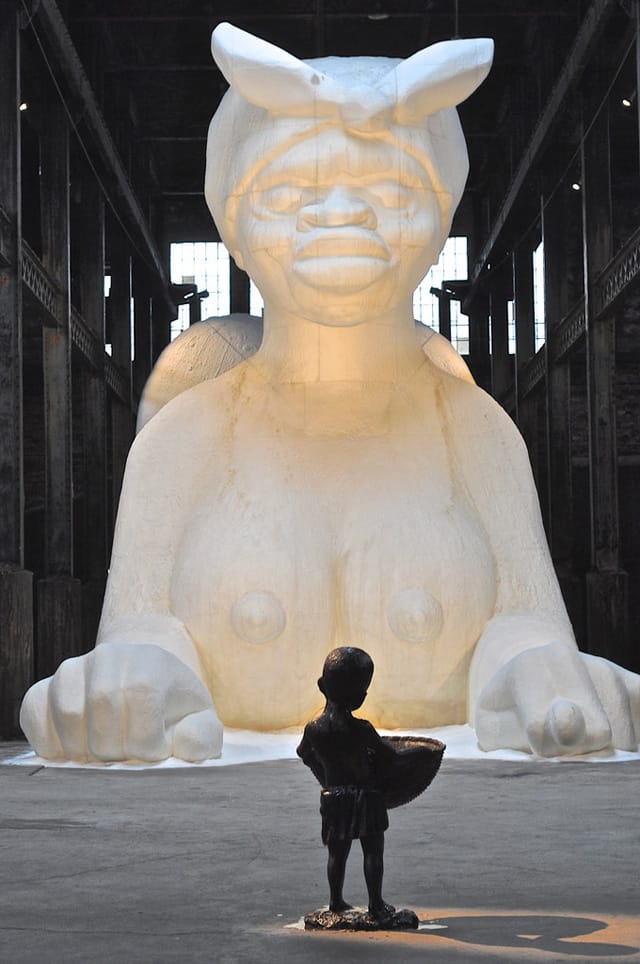 (All photos of Kara Walker's "Subtlety" by the author for Hyperallergic)