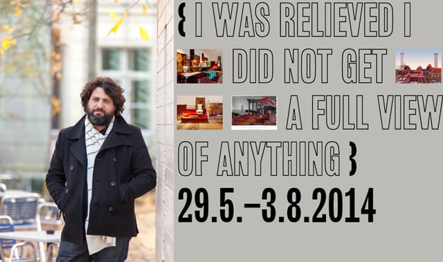 Juan A. Gaitan (photo Thomas Eugster 2013), and (right) a screenshot from the 8th Berlin Biennale's website.