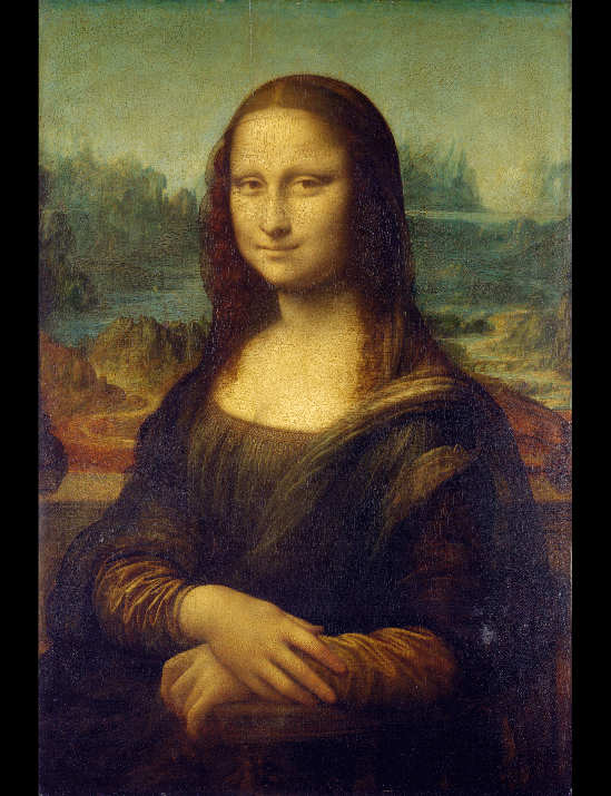 Mona Lisa: transition from the Prado to the Louvre version (all images experimental-psychology.de)