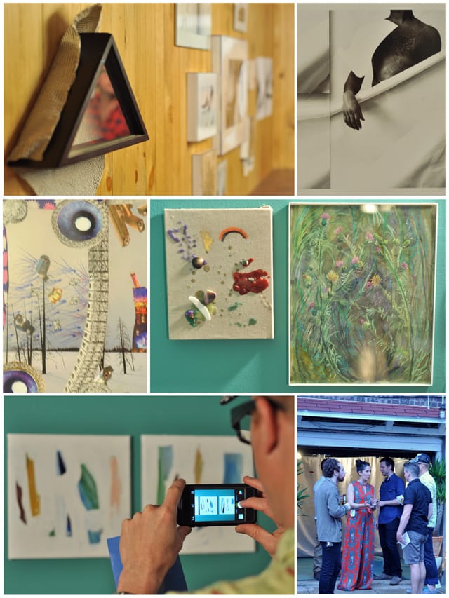 Clockwise from top left: Ellen Lechter's