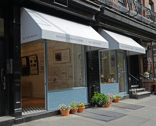 McNally Jackson's side-by-side shops: Picture Room and Goods for the Study