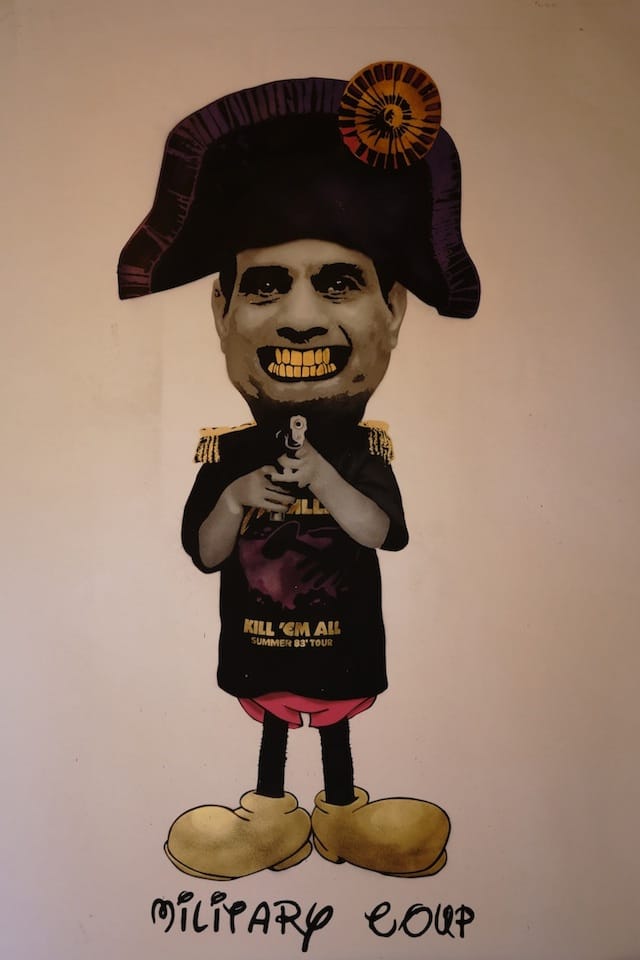 A painting by Sampsa (Image courtesy of Anni Maarit)