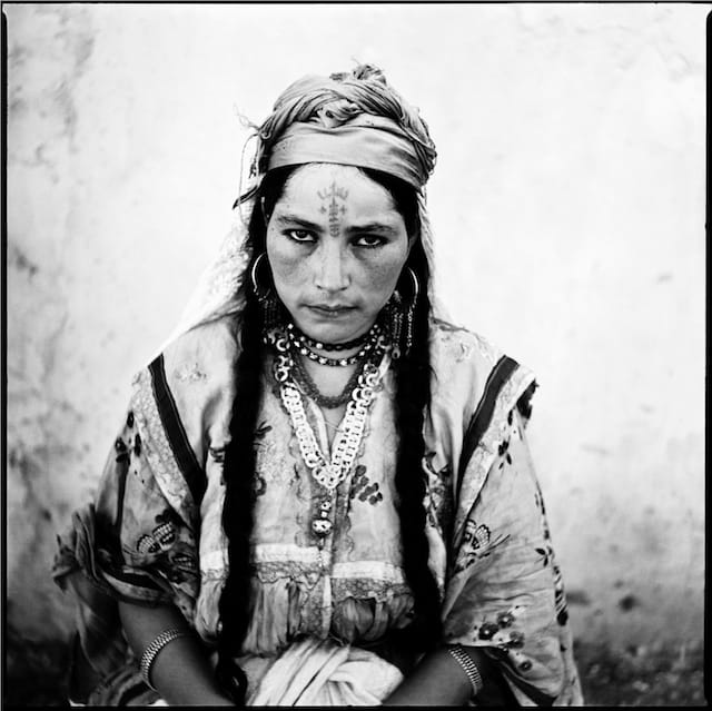 Portrait of an Algerian woman by Marc Garanger, (1960) (© Marc Garanger)