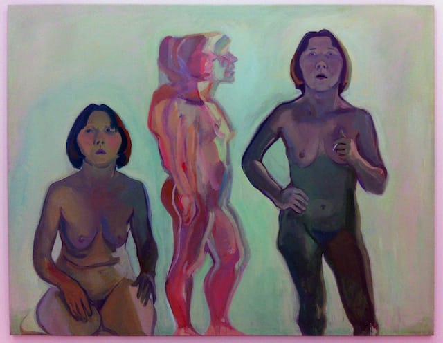 triple self-portrait