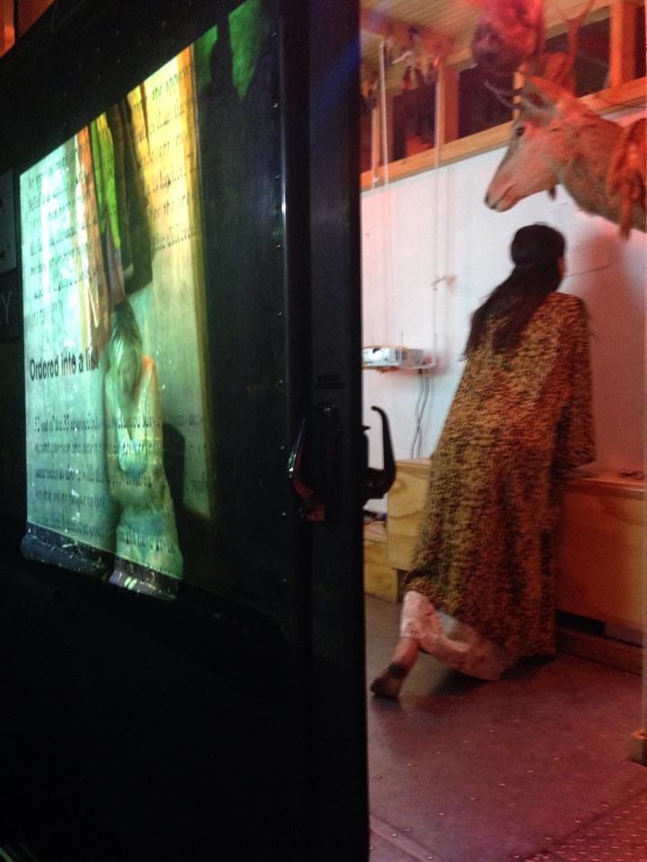 Interactive installation at "Currents" 2014