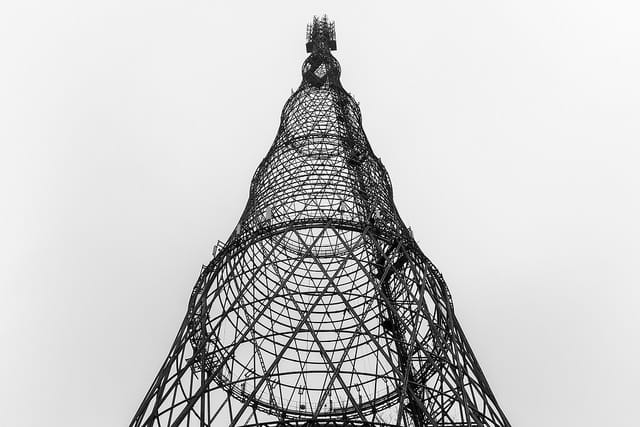 Shukhov Tower (image courtesy of Sergey Norin on flickr)