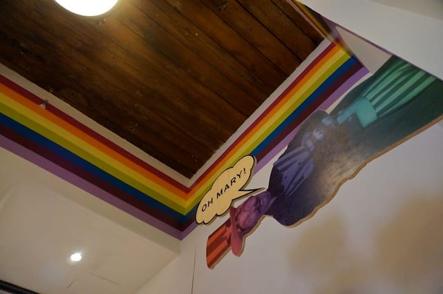 Detail of Jack Early's "You're a Grand Old Fag" (2014)