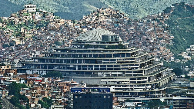El Helicoide in 2008 (photograph by Damián D. Fossi Salas, via Wikimedia)