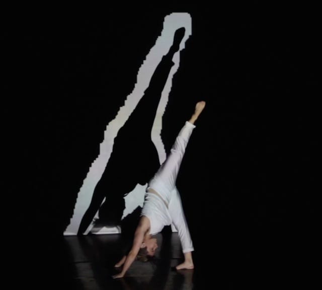 Matt Romein in collaboration with Sophie Sotsky "Header Munging" (2014) (still from video by Monica Wise) 