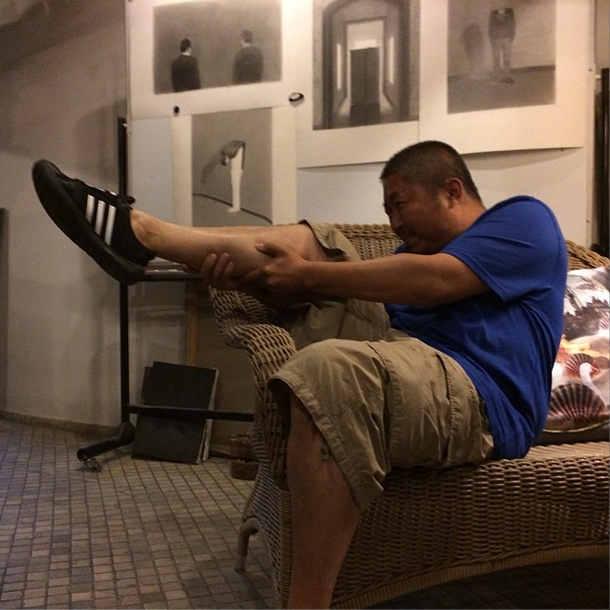 The image that launched Ai Weiwei's meme (via twitter.com/aiww)