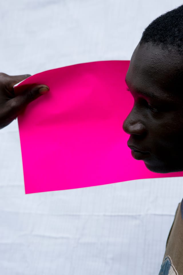 Viviane Sassen, "Almando fuchsia" (2014)