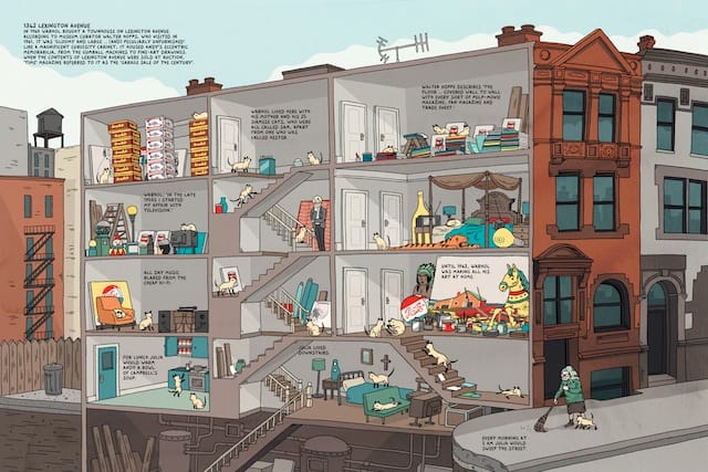 Illustration by Andrew Rae from "This is Warhol"