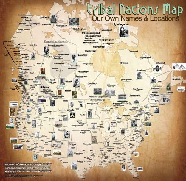 Aaron Carapella, a self-taught mapmaker in Warner, OK., has pinpointed the locations and original names of ~600 American Indian nations before their first contact with Europeans. (via NPR)