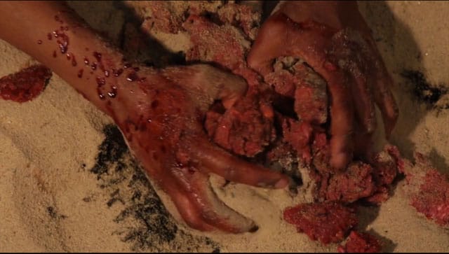 Still from HOWDOYOUSAYYAMINAFRICAN?'s "Good Stock on the Dimensional Floor: An Opera"