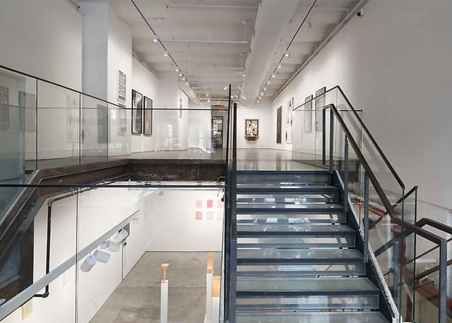 Installation view of "Fixed Unknowns" (image via taymourgrahne.com)