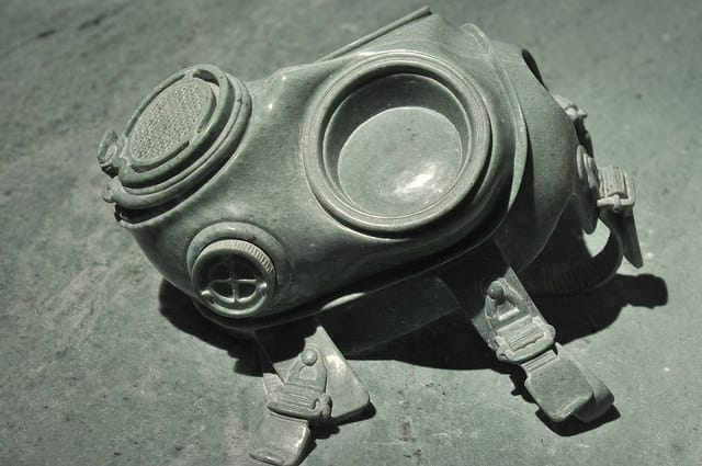 Detail of Ai Weiwei, "Mask" (2013), marble