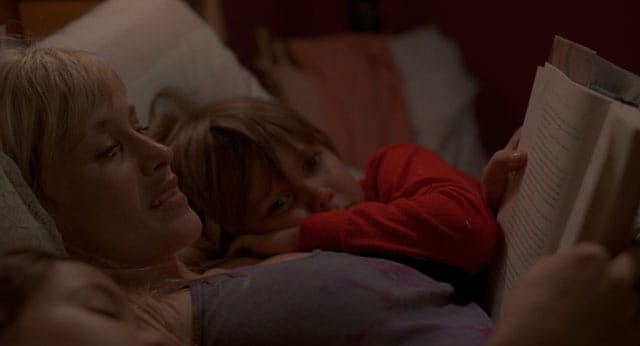 Patricia Arquette (Olivia) and Ellar Coltrane (Mason) in 'Boyhood' (all images courtesy IFC Films)