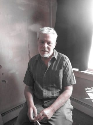 bruce Kurland in studio-