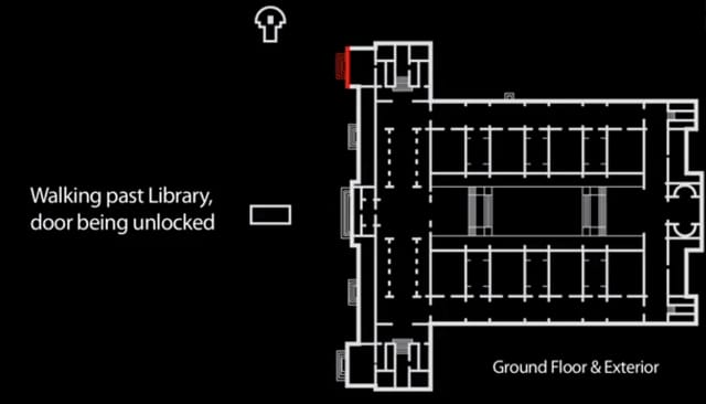 Still from John Kannenberg's "A Sound Map of the Egyptian Museum, Cairo " (2011) (screenshot by the author for Hyperallergic)