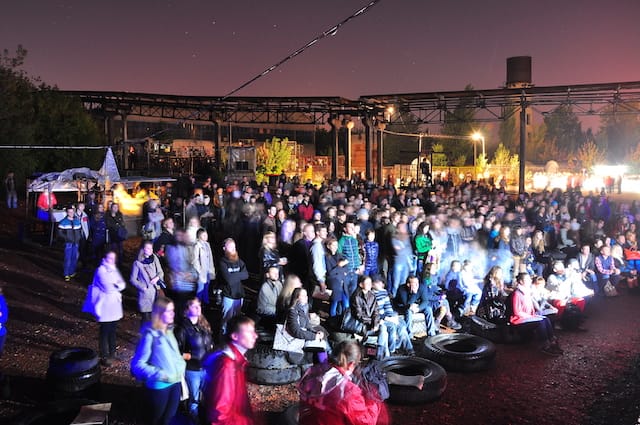 IZOFON, the concert of contemporary music as a result of musical residency, photo Dima Sergeev, IZOLYATSIA