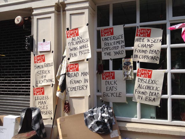 “A Fete Worse Than Death 2014,” London (photo by the author for Hyperallergic)