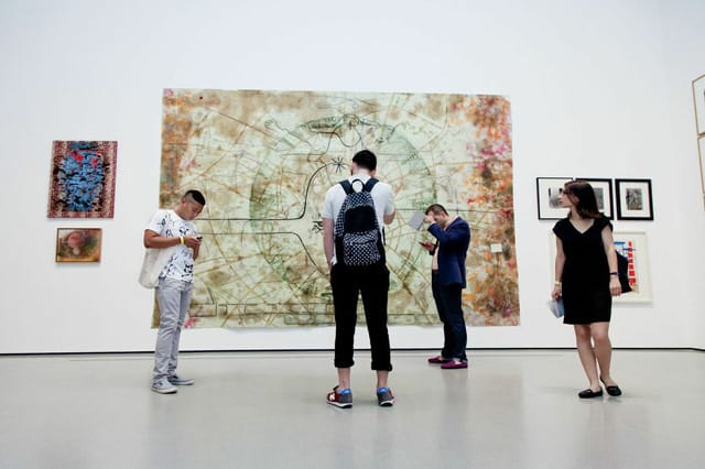 Guests at Decoding Alibis (photo by Carly Gaebe / Steadfast Studio)