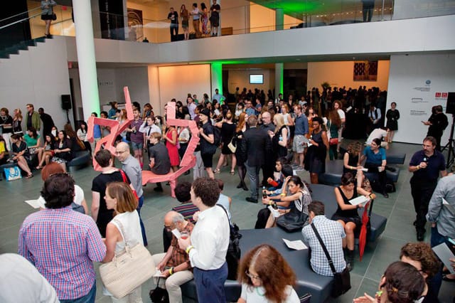 Guests at Decoding Alibis at MoMA (photo by Carly Gaebe / Steadfast Studio)