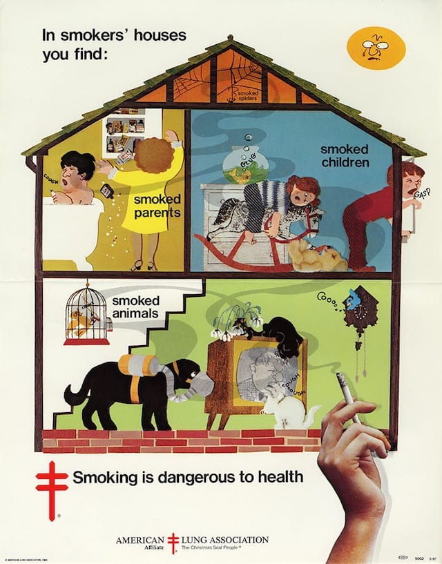 Anti-smoking campaign from the American Lung Association (1982) (courtesy the William Van Duyn Tobacco Advertisement Collection, Medical Historical Library, Harvey Cushing/John Hay Whitney Medical Library, Yale University)