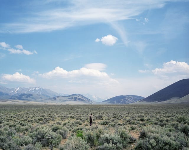 sage field Lone Pine Ridge, Idaho 