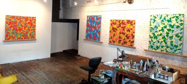 Willenbecher, Studio view, July 2014