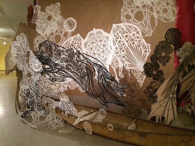 Detail of the installation