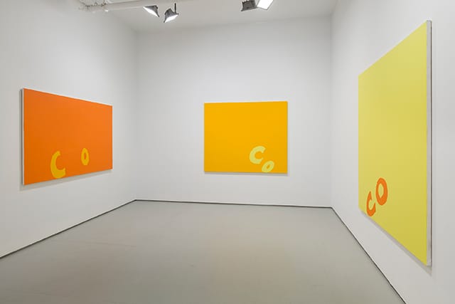 BLANKS: Carl Orstendarp exhibition at Elizabeth Dee Gallery. photo: Courtesy the Artist and Elizabeth Dee, New York