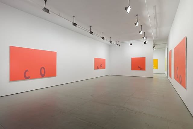 BLANKS: Carl Orstendarp exhibition at Elizabeth Dee Gallery. photo: Courtesy the Artist and Elizabeth Dee, New York