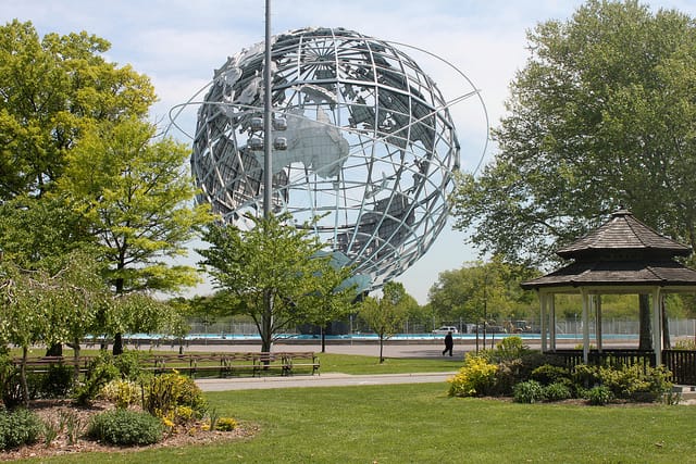 The Unisphere, Corona Park, Queens (via flickr.com/photos/josepha)