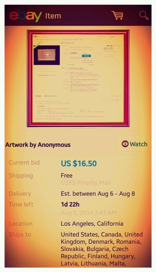 A vintage version (via eBay)