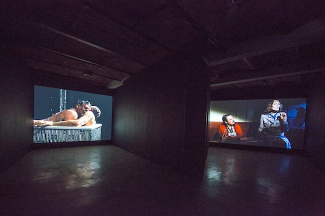 Christoph Schlingensief, "The Germany Trilogy" and "120 Days of Bottrop, the Last New German Film," 1988-1997 (photo by Matthew Septimus, courtesy MoMA PS1)
