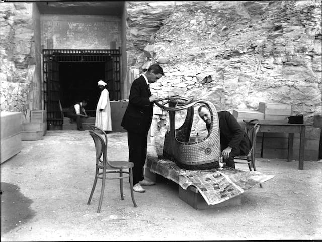 Arthur Mace & Alfred Lucas © Griffith Institute, University of Oxford