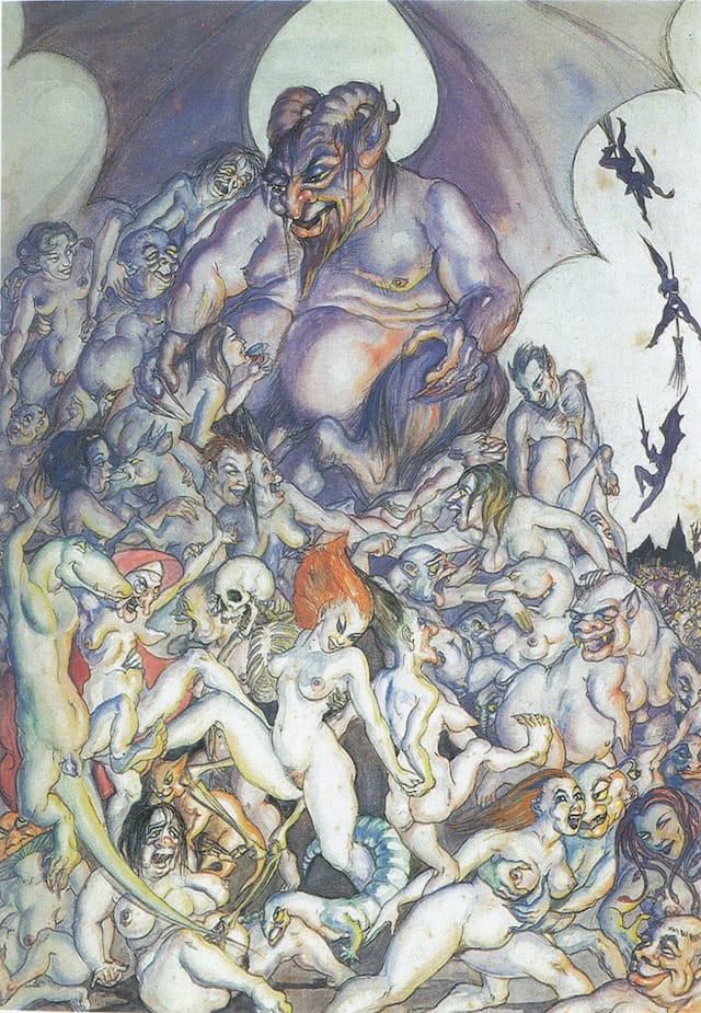 Rosaleen Norton, "Bacchanal"