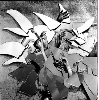 Najib Aschrafzai, "Mystical Dream 1" (2014), silver gelatin print, 35 1/2 x 35 1/2 in, Unique (via bosicontemporary.com)