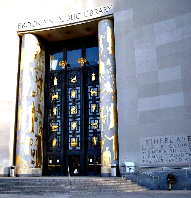 Brooklyn Public Library (photograph by the author for Hyperallergic)
