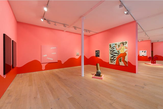 Installation view, Pace Gallery, London.