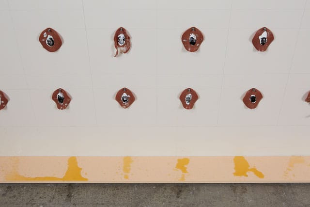 Detail of William Pope.L's "Claim"