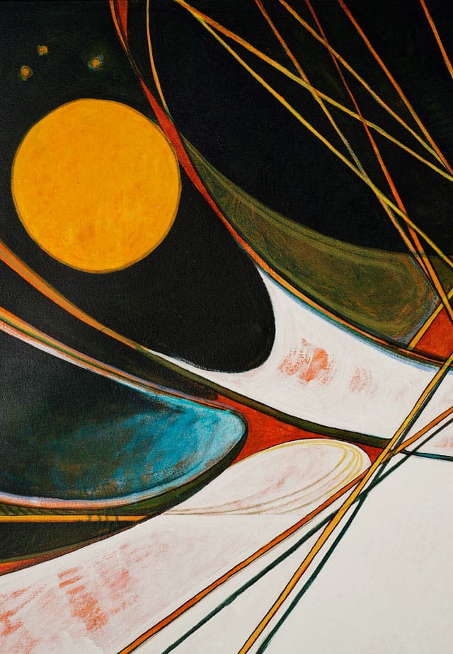 Kevin Red Star, "Crow Tipi" (click to enlarge)